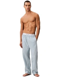 Cotton Poplin Sleep Pants in Multi