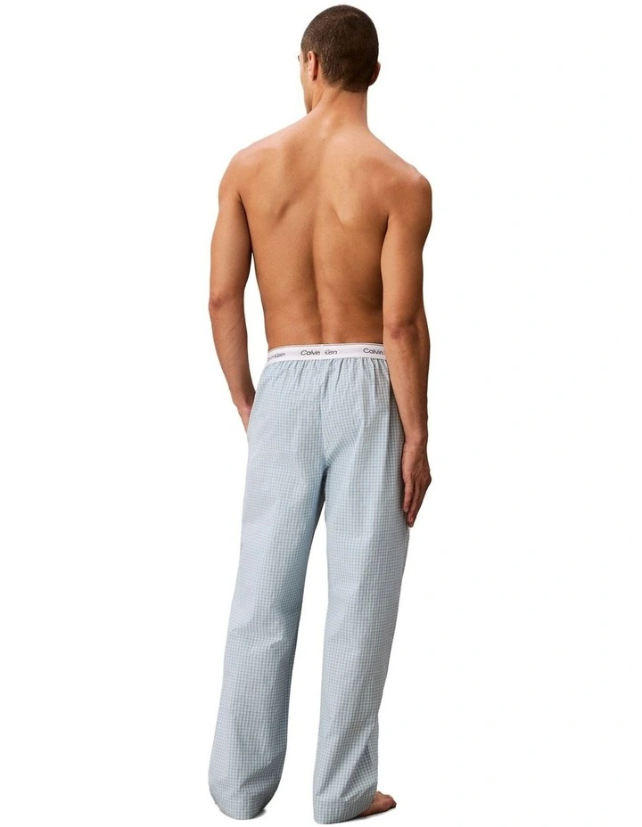 Cotton Poplin Sleep Pants in Multi image 2