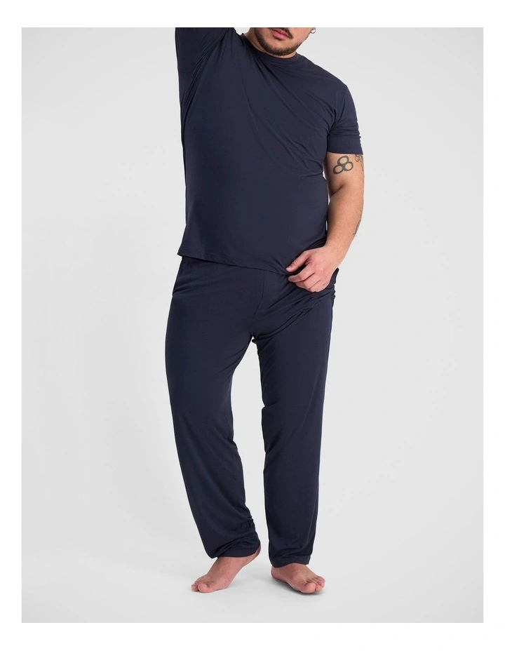 Cool Sleep Straight Leg Pant in Navy Baby image 4
