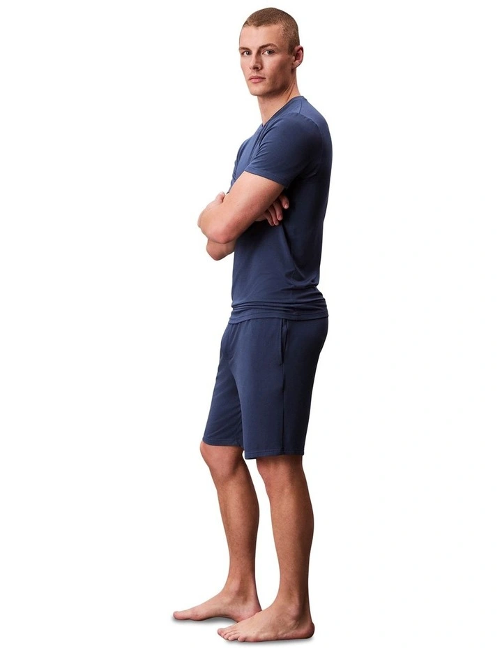Modal Sleep Short in Blue image 3