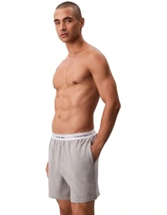 Modern Cotton Sleep Short in Grey