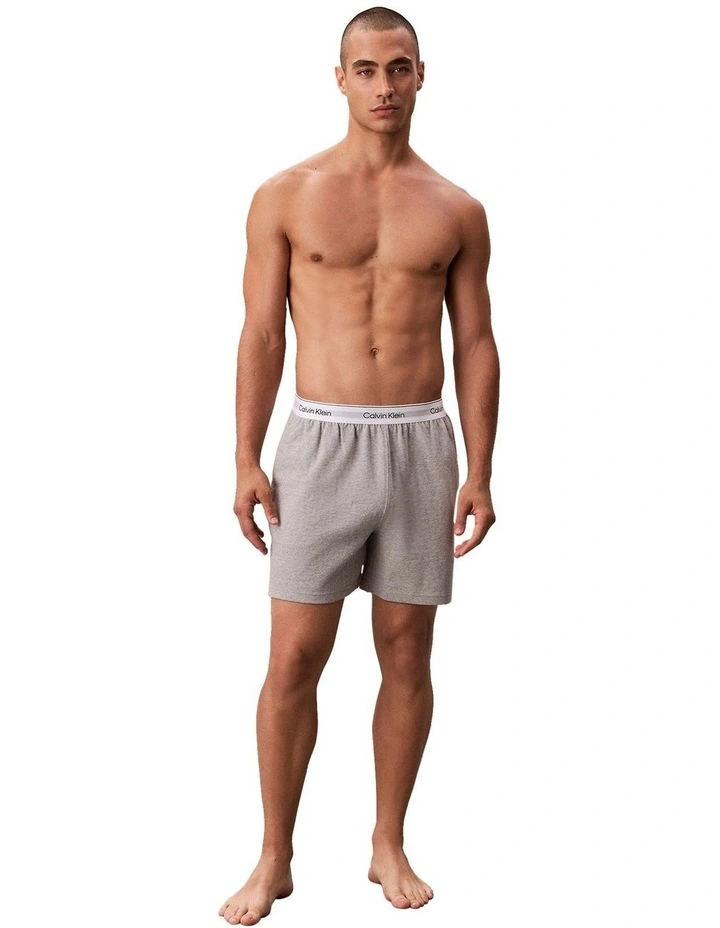 Modern Cotton Sleep Short in Grey image 3