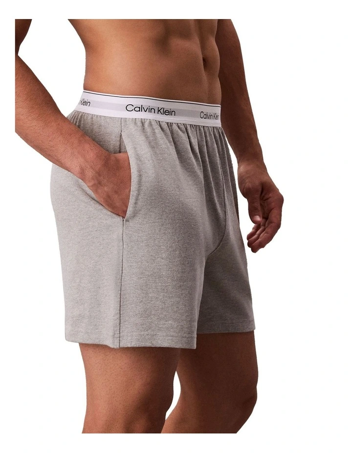 Modern Cotton Sleep Short in Grey image 6