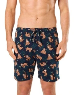 Sloth Mode Knit Sleep Short in Multi