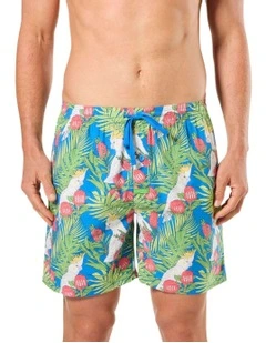 Cockatoo Bamboo Sleep Short in Multi