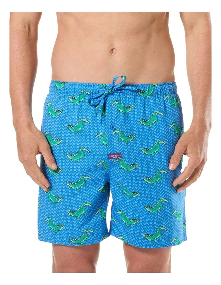 Sunny Jaws Sleep Short 2 Pack in Blue image 2