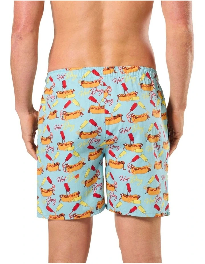 Cotton Woven Sleep Short Pack Of 2 in Multi image 3