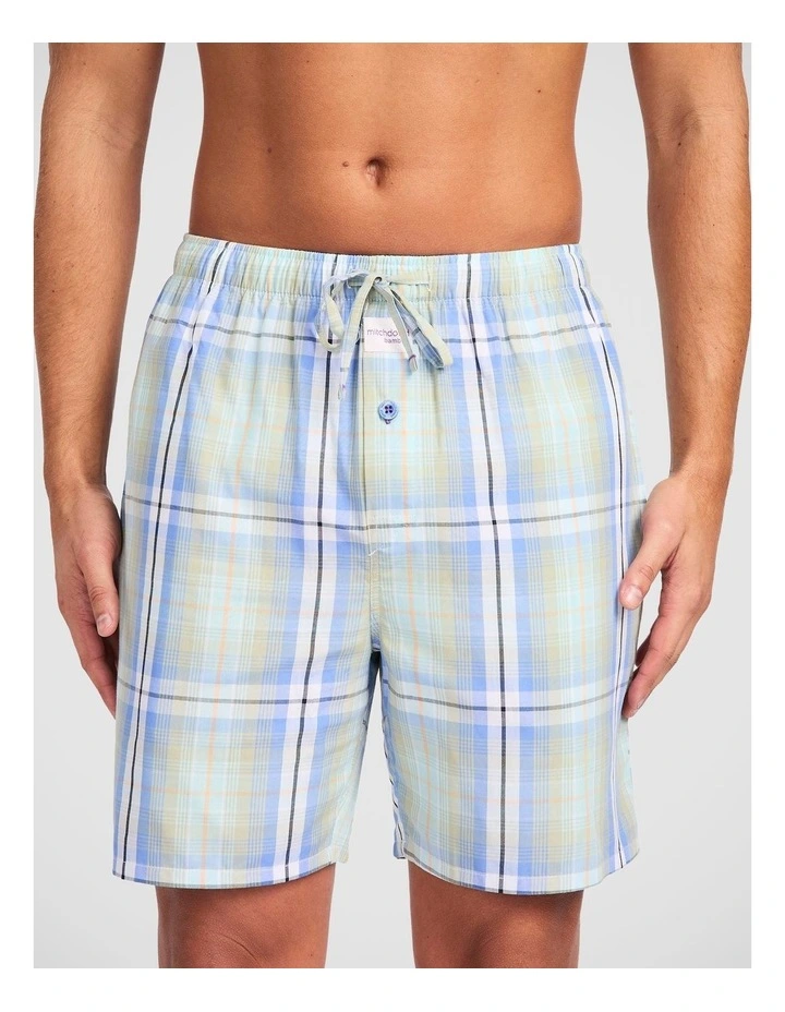 Summer Dawn Woven Bamboo Sleep Short image 1