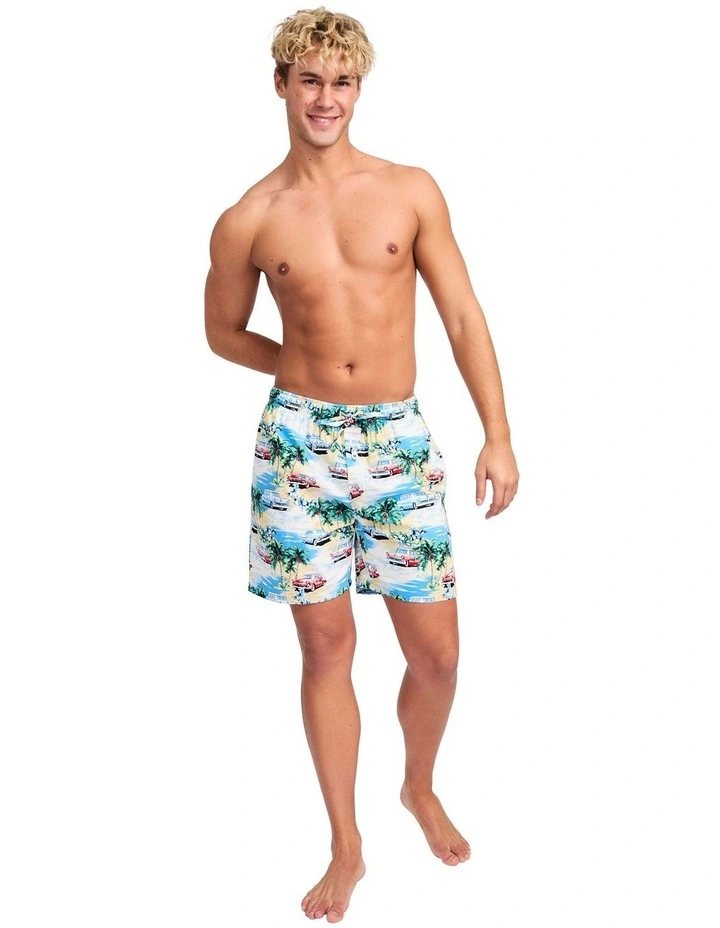 Aloha Auto Cotton Woven Sleep Short image 4