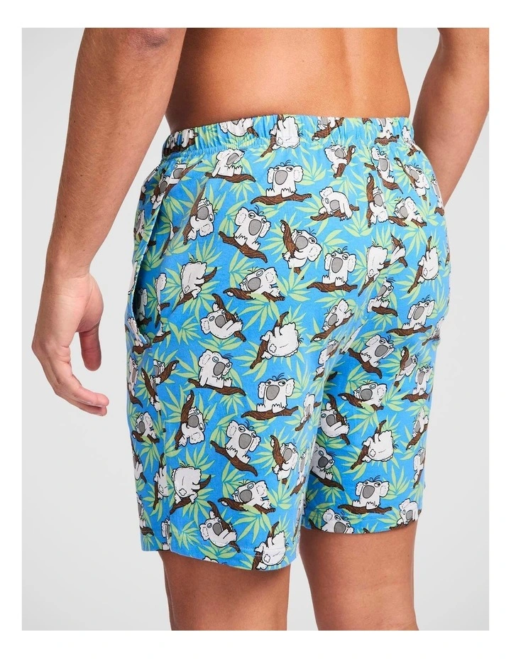 Slothful Koalas Cotton Knit Sleep Short image 2