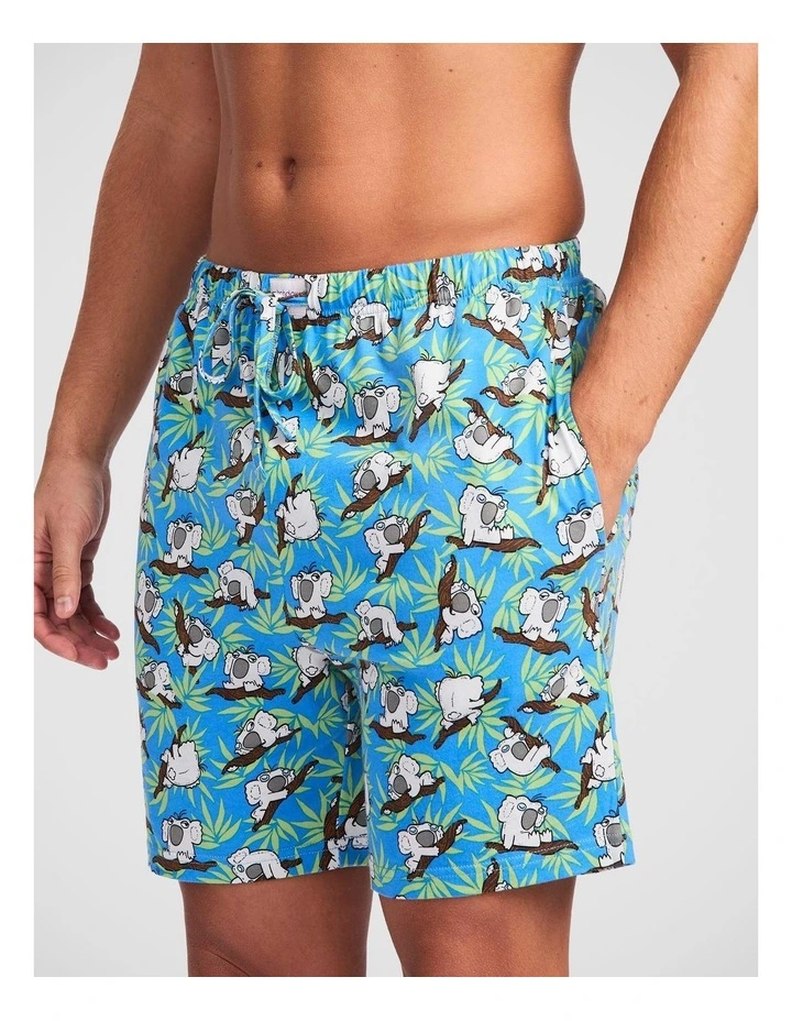 Slothful Koalas Cotton Knit Sleep Short image 3