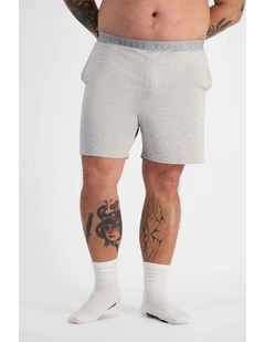 Cool Sleep Short in New Grey Marle