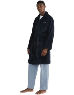 Shine Stripe Plush Robe