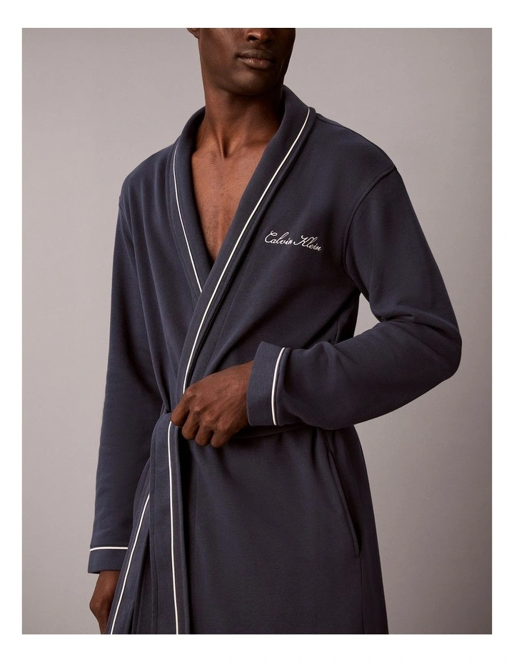 Script French Terry Robe image 4