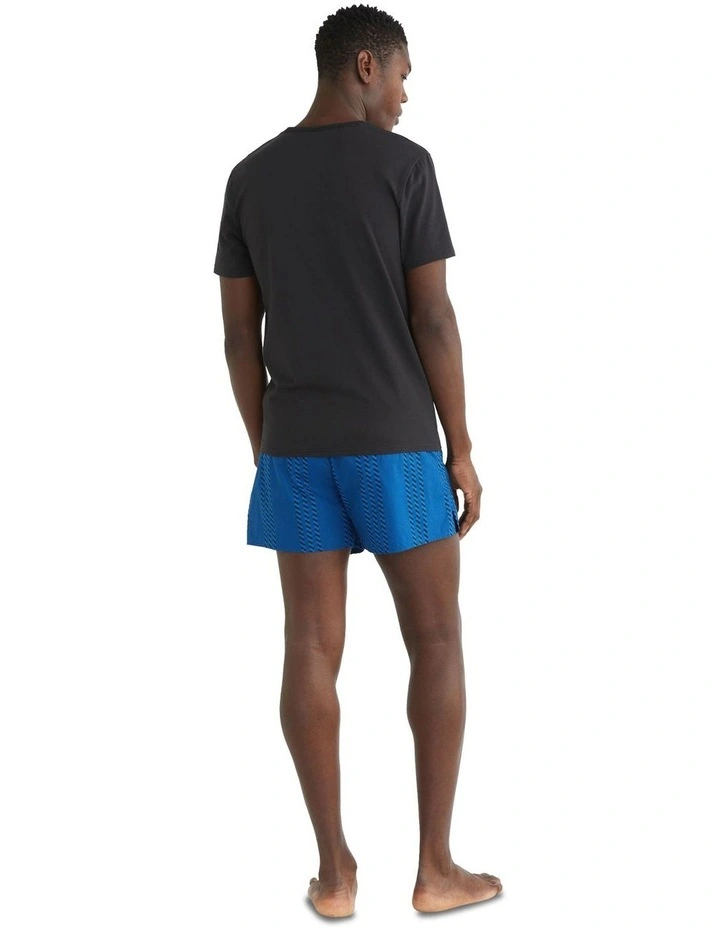 Modern Cotton Short Sleeve Sleep Set in Assorted image 2