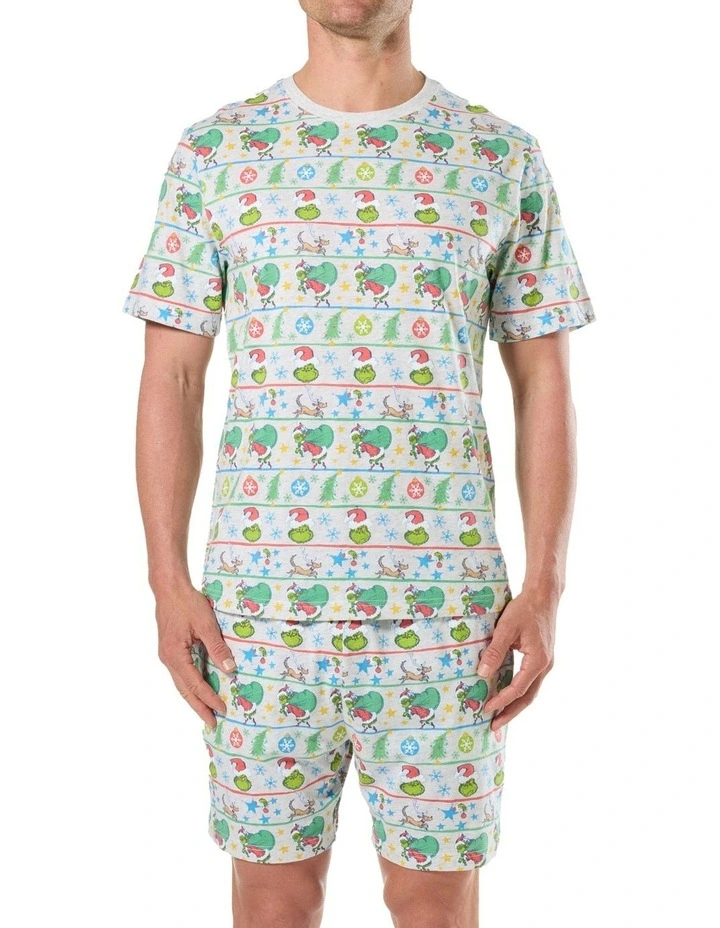 Fairisle Knit Payjama Set in Multi image 1