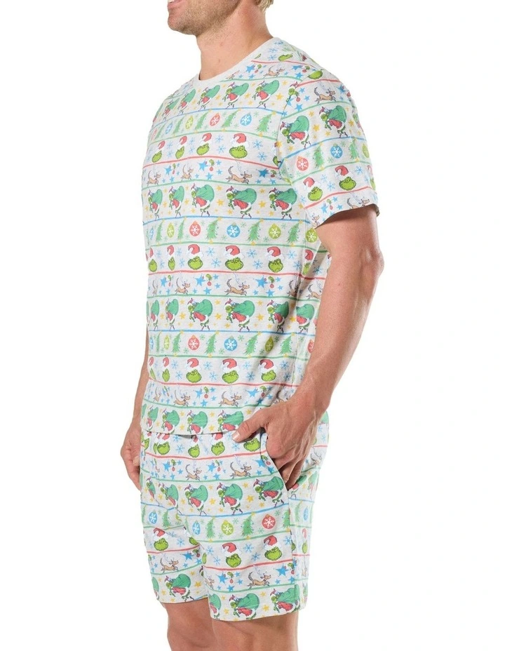 Fairisle Knit Payjama Set in Multi image 3