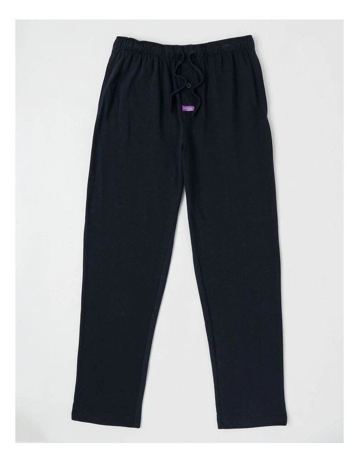 Cotton Jersey Pyjama Set in Blue image 3