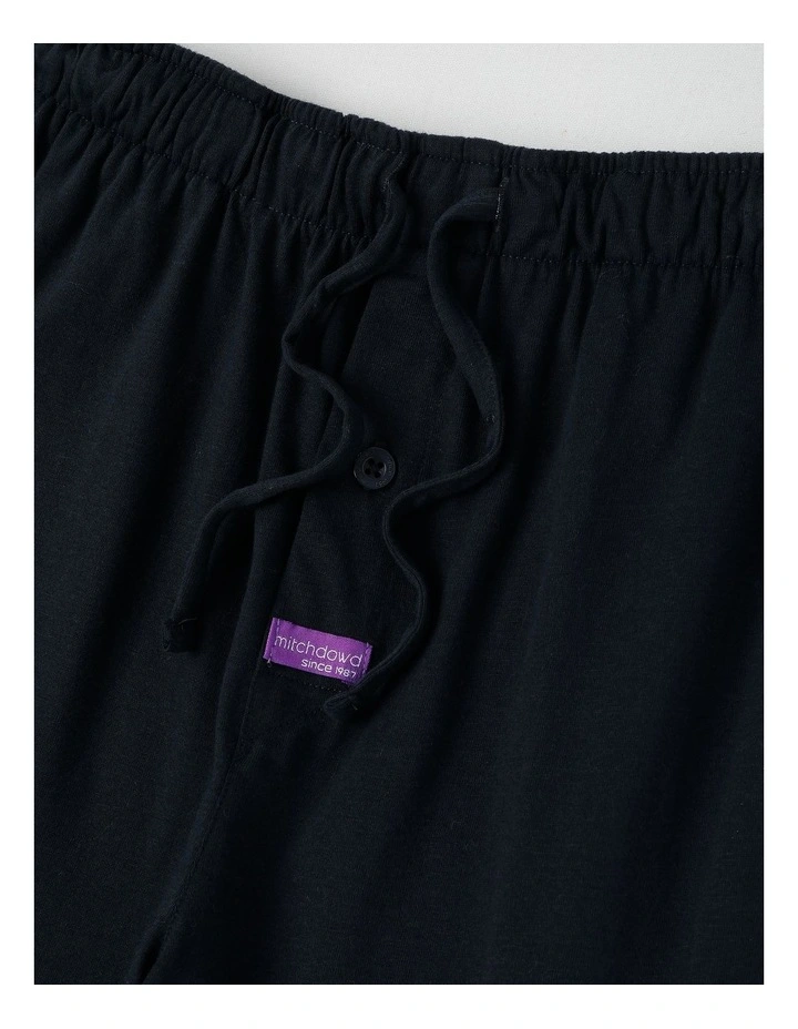 Cotton Jersey Pyjama Set in Blue image 4