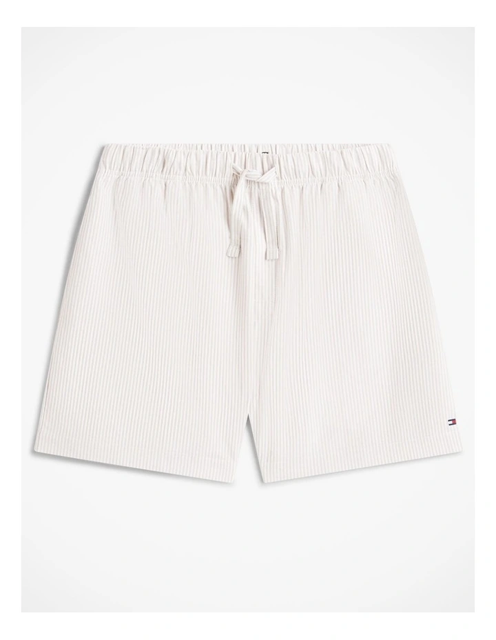 Woven Oxford Short Set in Caramel Oxford image 6