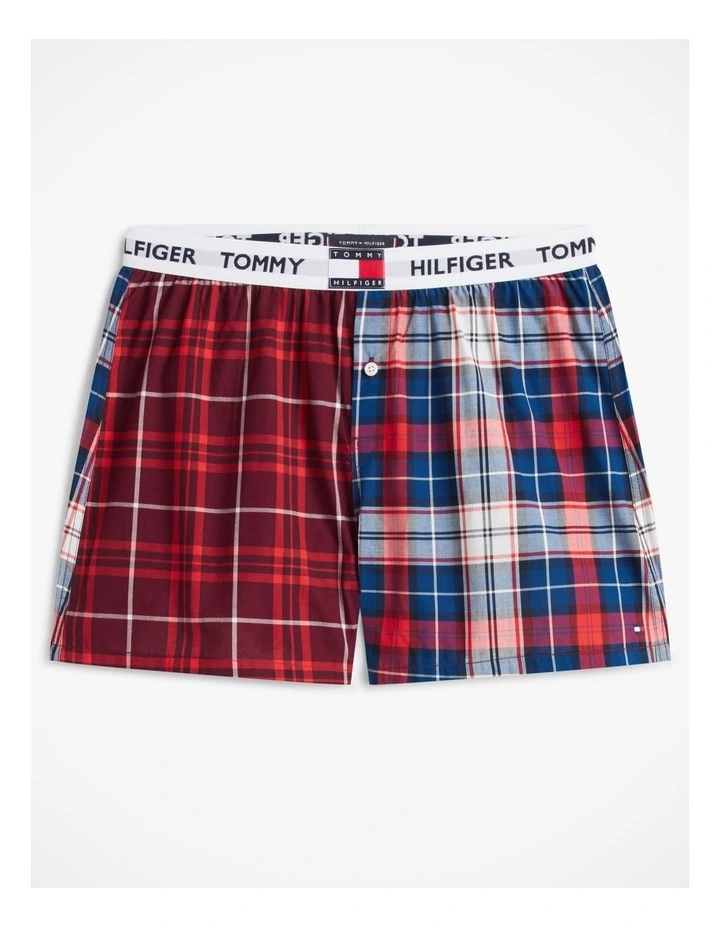Heritage Print Shorts Pyjama Set in Navy image 6