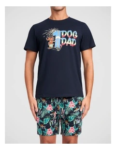 Palmy Pooches Cotton Knit PJ Set