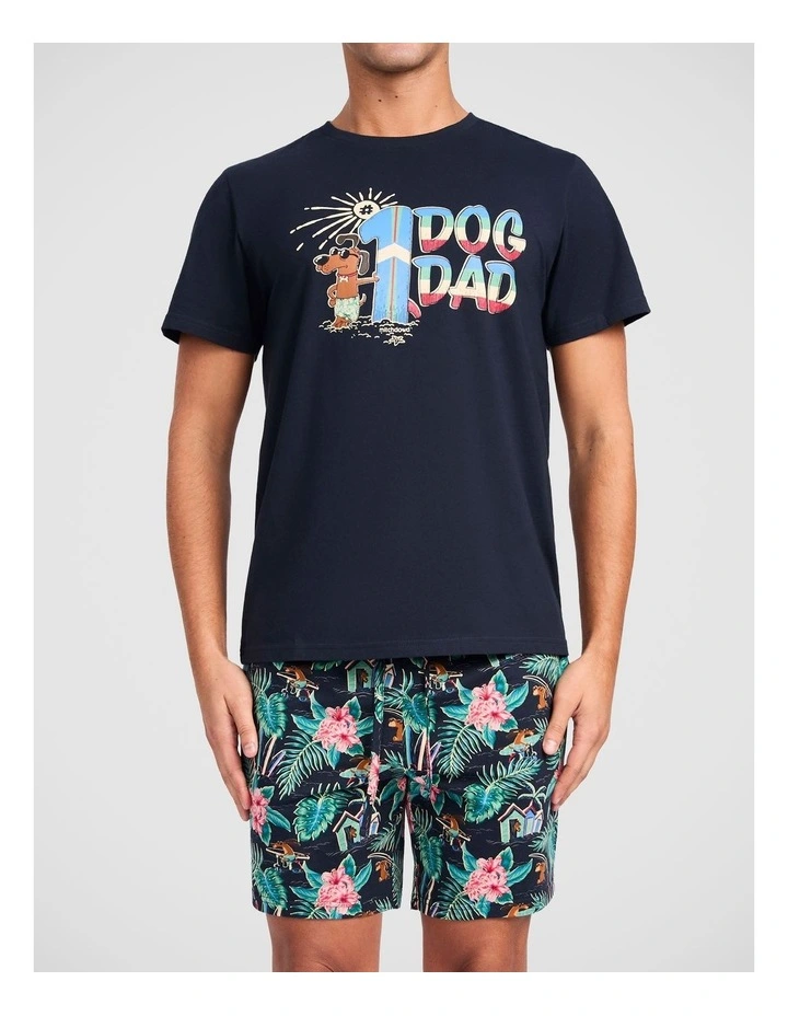 Palmy Pooches Cotton Knit PJ Set image 1