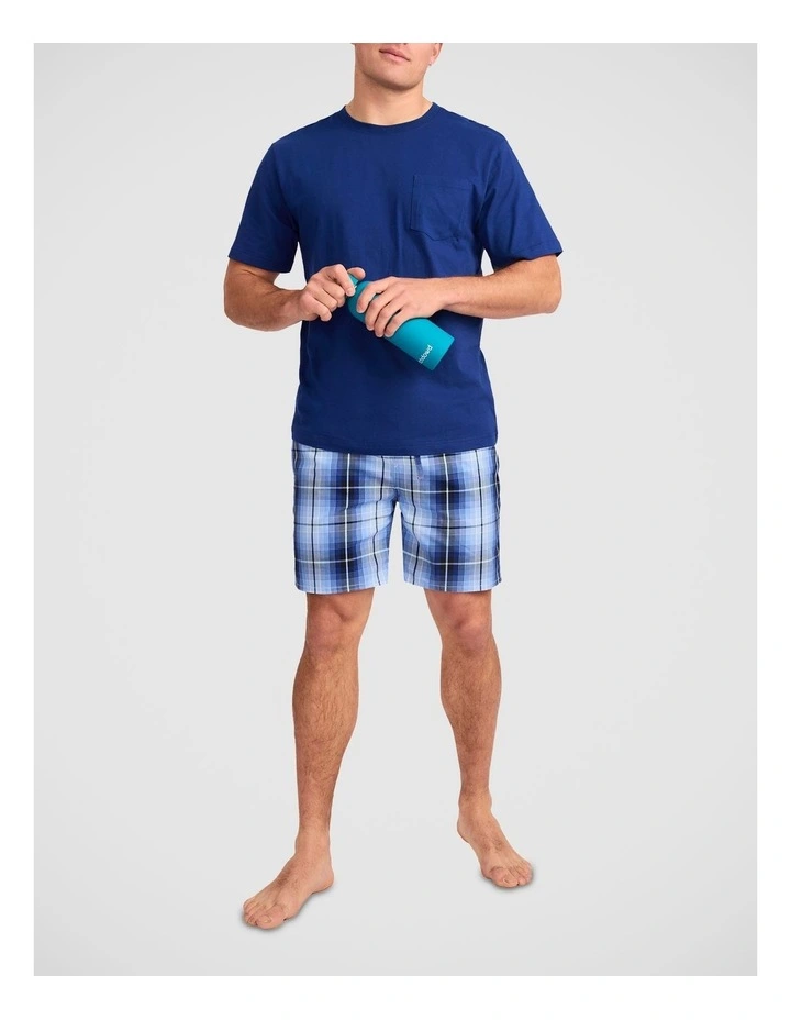 West Coast Check PJ SET with Stainless Steel Waterbottle (Boxed Gift Set) image 5