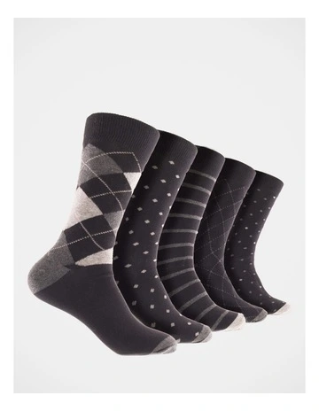 Contemporary Bear Design Mens Socks – Mid Calf, Cotton Blend, UK 5-12, Various Colours