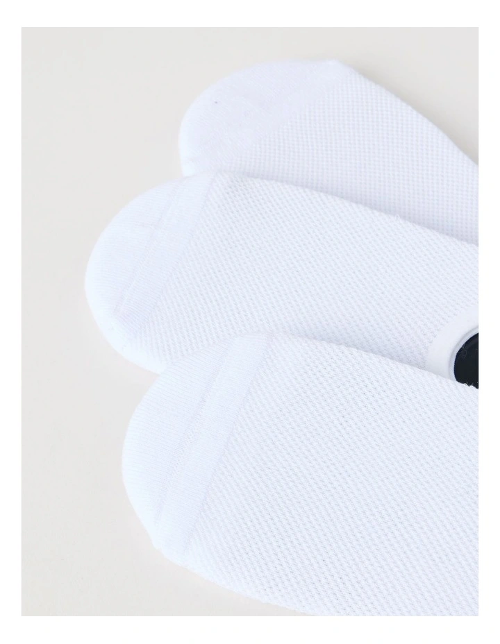 3 Pack Australian Cotton No Show Socks image 2