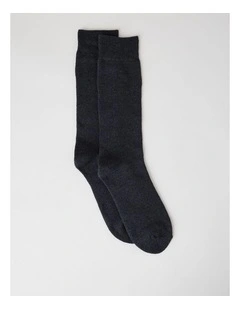 Full Terry Bamboo Boot Socks in Nine Iron