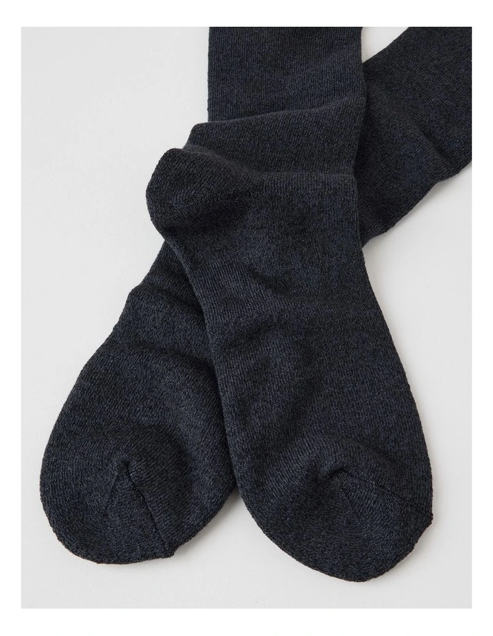 Full Terry Bamboo Boot Socks in Nine Iron image 2