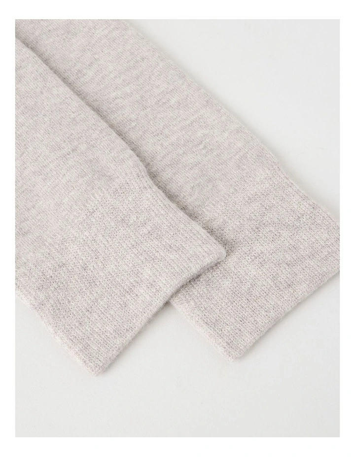 Merino Wool Blend Socks in Oat image 2