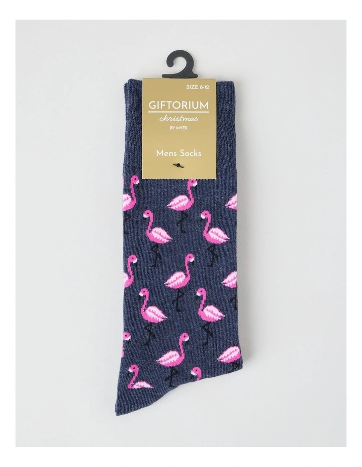Flamingo Cotton Sock image 3