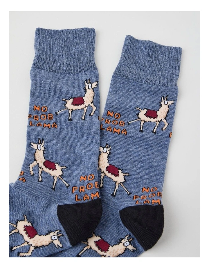 No Problama Cotton Sock image 2