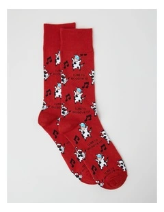 Mooove It Cotton Socks