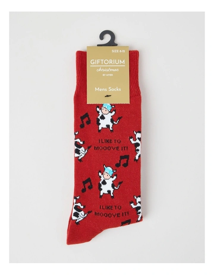 Mooove It Cotton Socks image 3