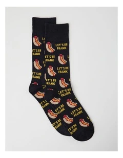 Let's Be Frank Cotton Socks