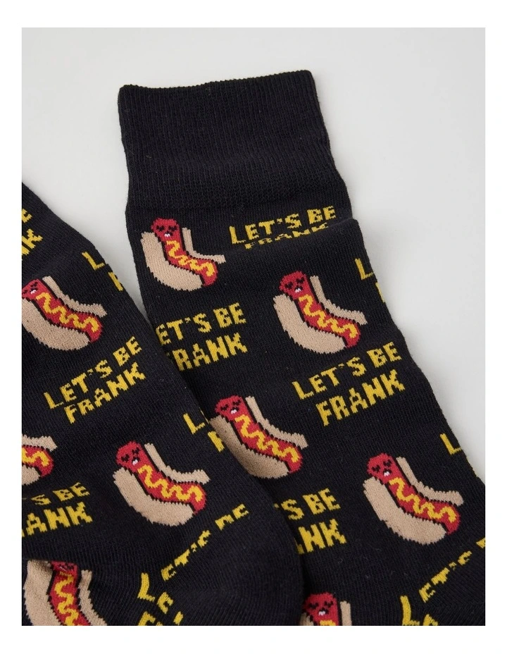 Let's Be Frank Cotton Socks image 2