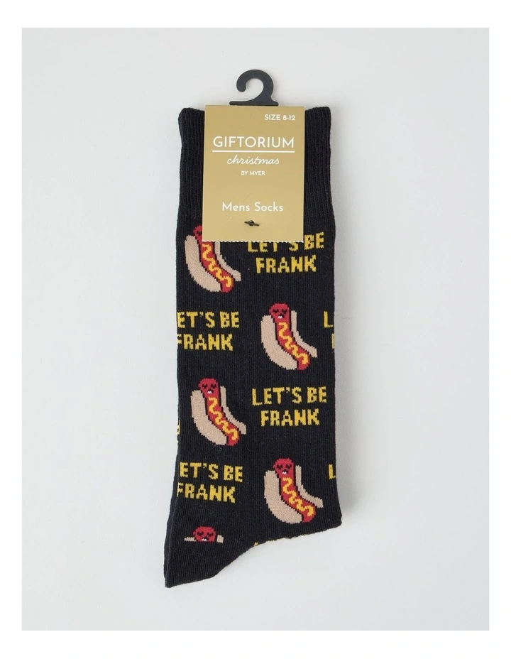 Let's Be Frank Cotton Socks image 3