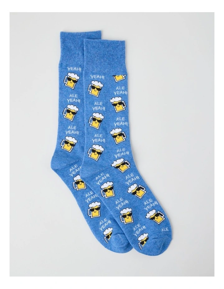 Ale Yeah Cotton Socks image 1