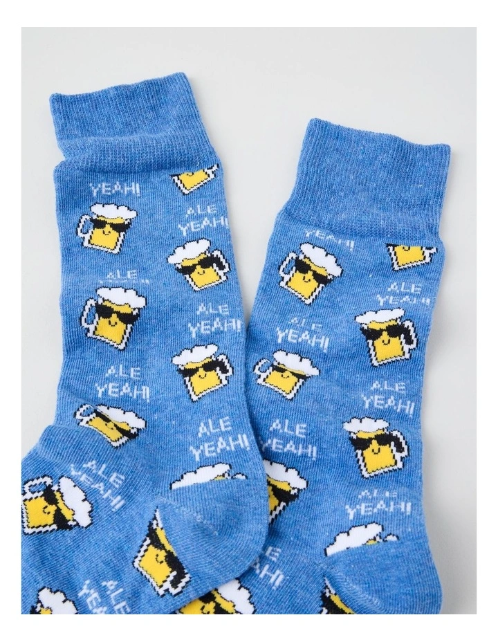 Ale Yeah Cotton Socks image 2