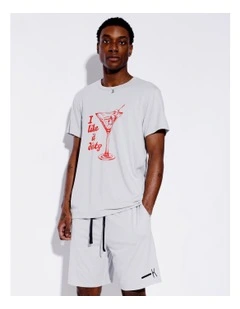 Bamboo Tee & Knit Short in Like It