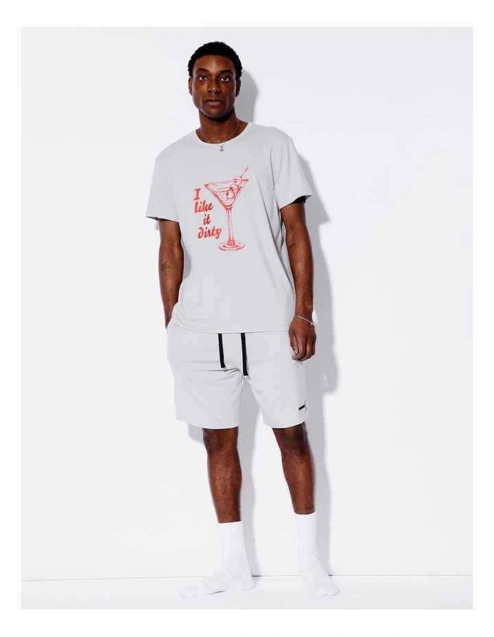 Bamboo Tee & Knit Short in Like It image 3