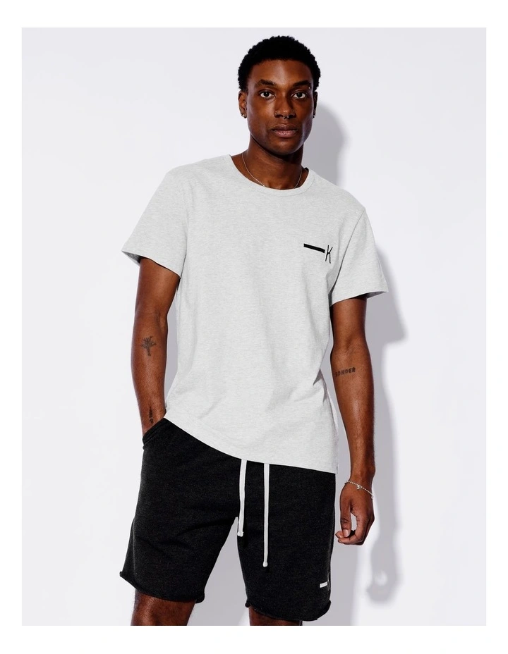 Tee & Terry Knit Short Plain in Black image 4