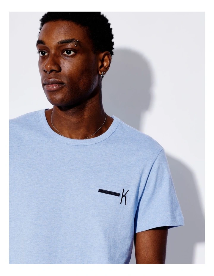 Tee & Terry Knit Plain in Navy image 2
