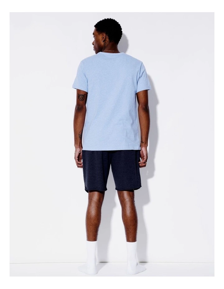 Tee & Terry Knit Plain in Navy image 4