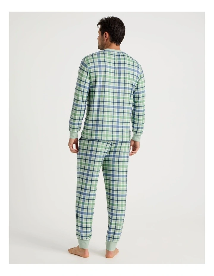Knit Family Pyjama Set in Check image 4
