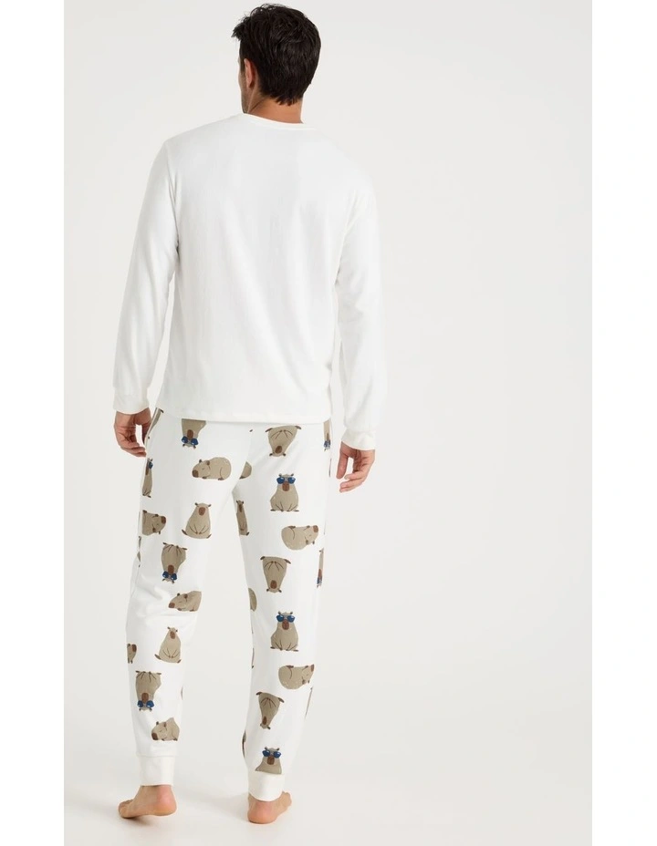 Cosy Knit Pyjama Set - Don't Worry image 4