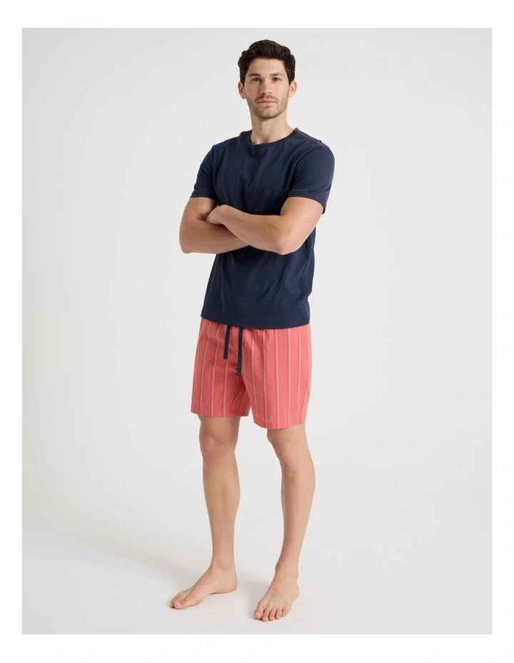 Tee & Short Set in Horizon Stripe image 3